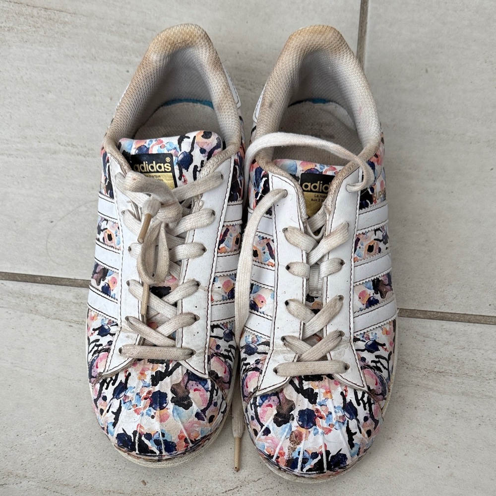 Adidas Women's Artistic White Sneakers